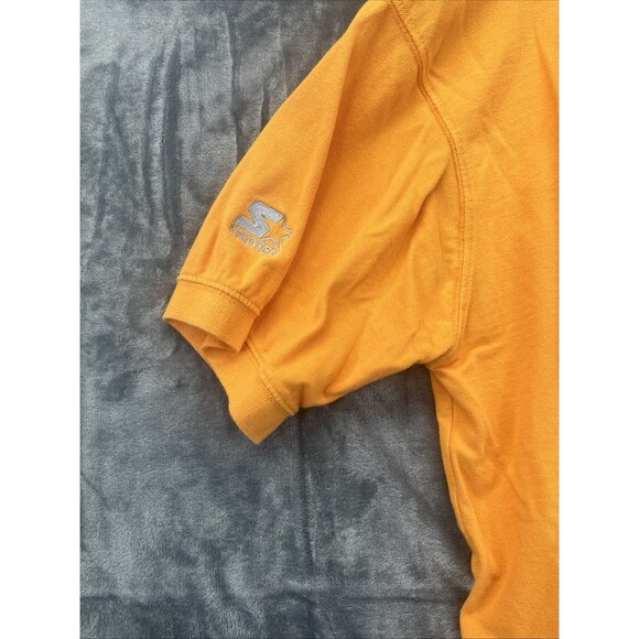 Starter Tennessee Volunteers Orange Polo Shirt Mens M Vintage UT Vols NCAA - Picture 9 of 13